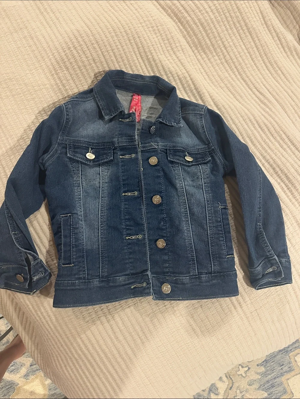 Customized Girls' Denim Jacket “Isla”
